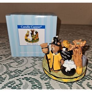 Boo Bears Halloween Candle Holder